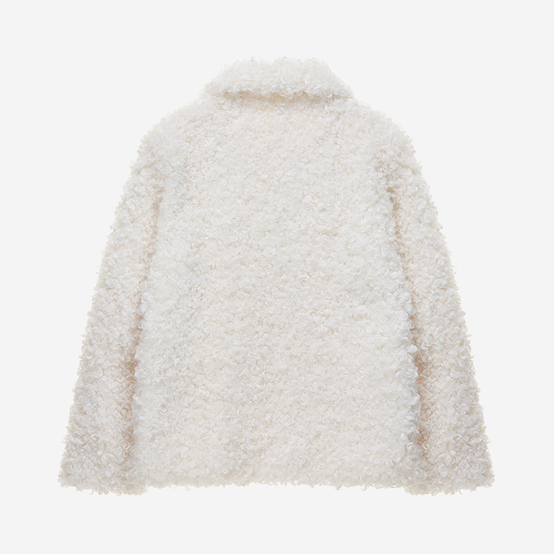 [PRIVATE] WOMEN'S FAUX FUR EVER PETER COLLAR JACKET