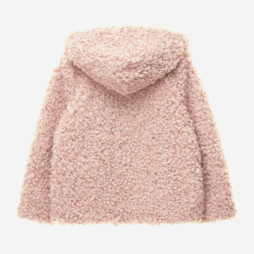 WOMEN'S FAUX FUR EVER HOODED JACKET