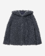 WOMEN'S FAUX FUR EVER HOODED JACKET