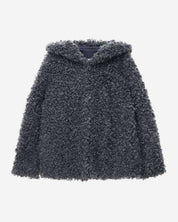 FAUX FUR EVER HOODED JACKET