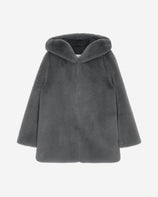 [SIGNATURE] WOMEN'S FAUX FUR BIEN HOODED JACKET