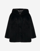 [SIGNATURE] WOMEN'S FAUX FUR BIEN HOODED JACKET