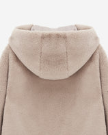 [SIGNATURE] WOMEN'S FAUX FUR BIEN HOODED SHORT JACKET