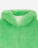 [FINAL SALE] レディース フェイクファー ビアン フード ショートジャケット