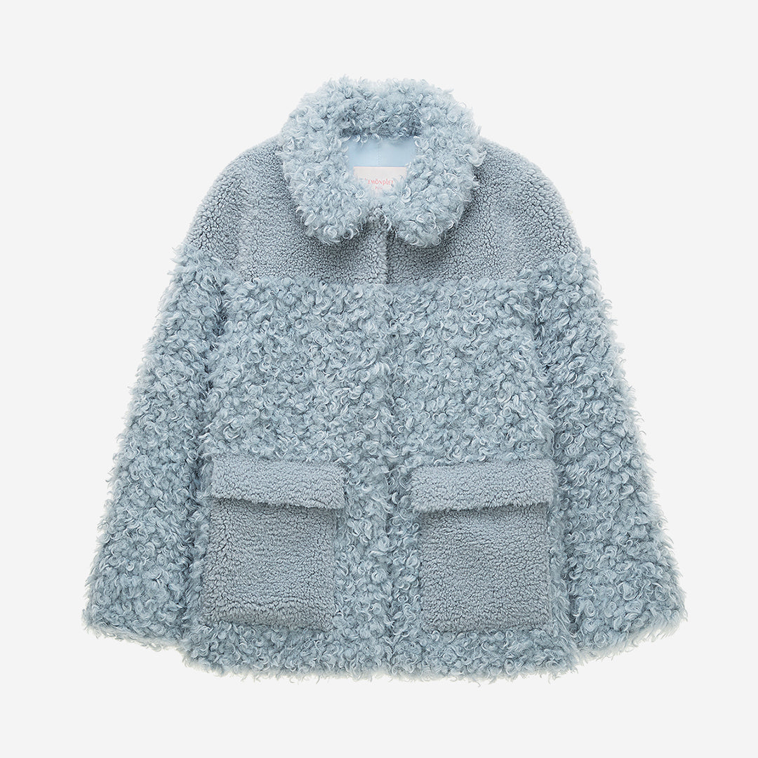 WOMEN'S FAUX FUR BONNE TWO-TONE JACKET