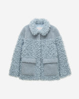 WOMEN'S FAUX FUR BONNE TWO-TONE JACKET