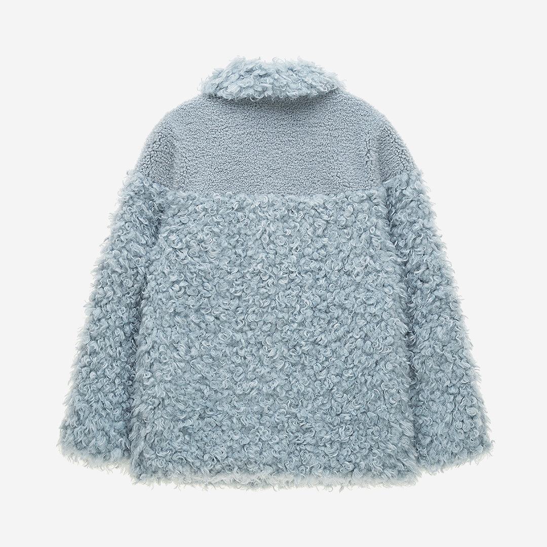 WOMEN'S FAUX FUR BONNE TWO-TONE JACKET