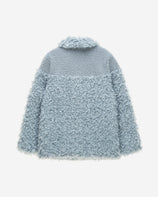 WOMEN'S FAUX FUR BONNE TWO-TONE JACKET