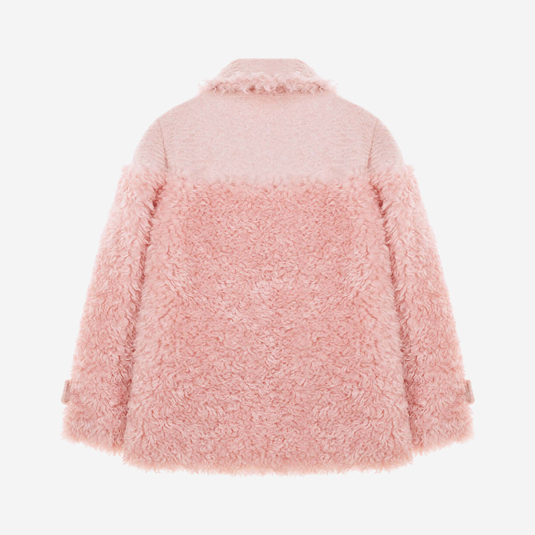 [SIGNATURE] WOMEN'S FAUX FUR ANGE COLLAR JACKET