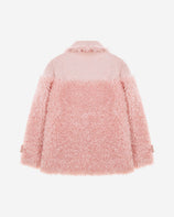 [SIGNATURE] WOMEN'S FAUX FUR ANGE COLLAR JACKET