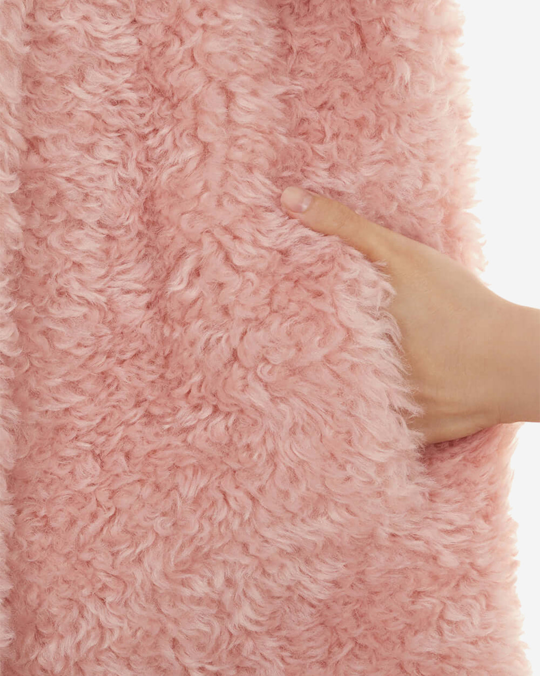 [FINAL SALE] FAUX FUR ANGE JACKET