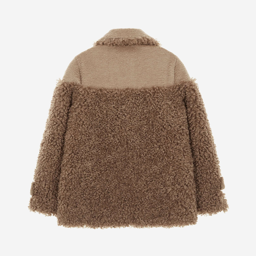 [SIGNATURE] WOMEN'S FAUX FUR ANGE COLLAR JACKET