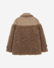 [FINAL SALE] FAUX FUR ANGE JACKET