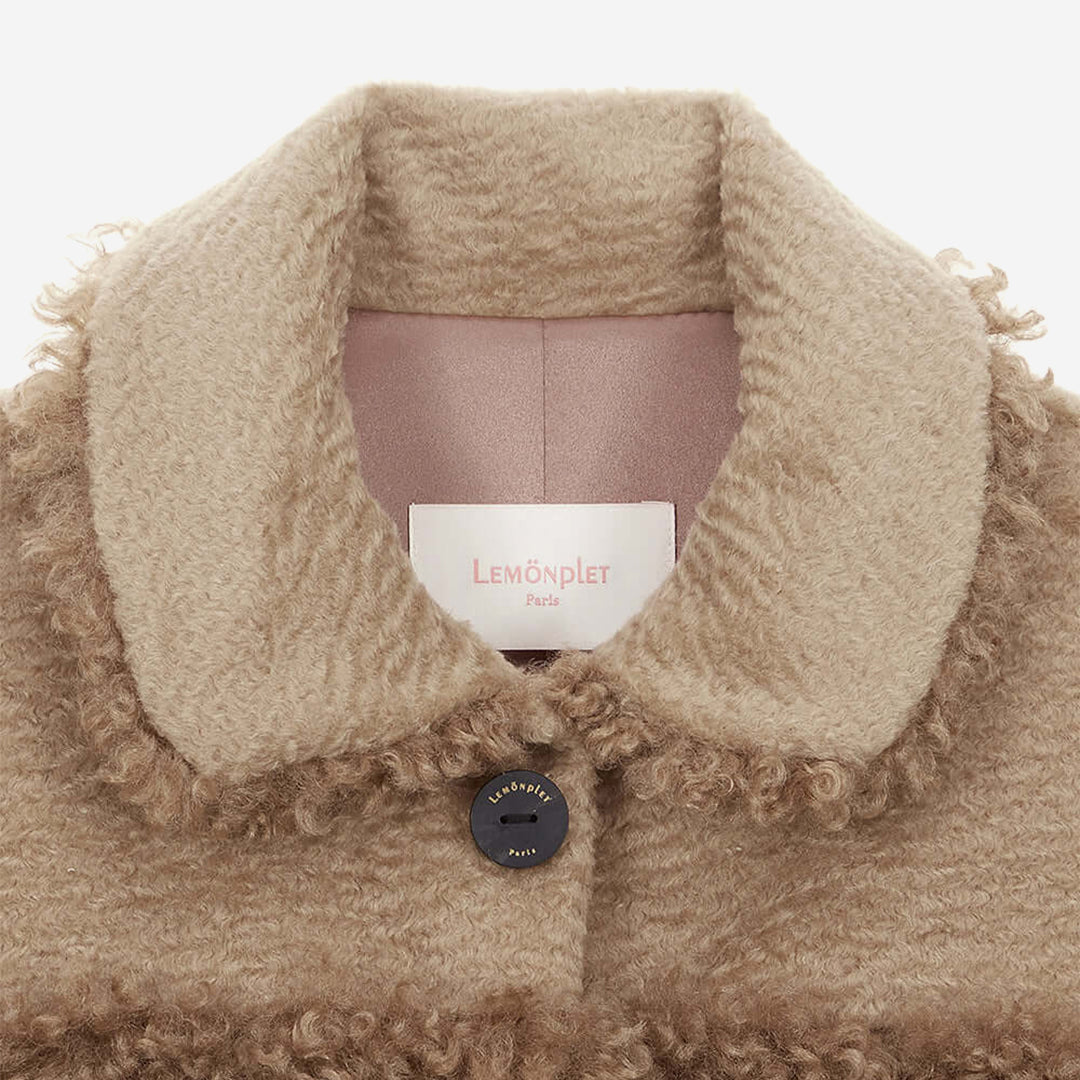 [SIGNATURE] WOMEN'S FAUX FUR ANGE COLLAR JACKET