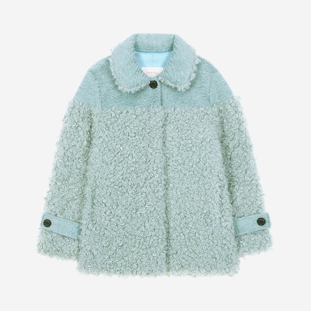[SIGNATURE] WOMEN'S FAUX FUR ANGE COLLAR JACKET