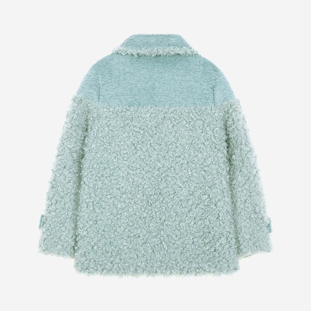 [SIGNATURE] WOMEN'S FAUX FUR ANGE COLLAR JACKET