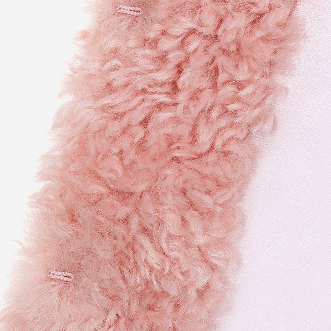 WOMEN'S FAUX FUR FURRY SHORT JACKET