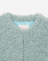 WOMEN'S FAUX FUR FURRY SHORT JACKET