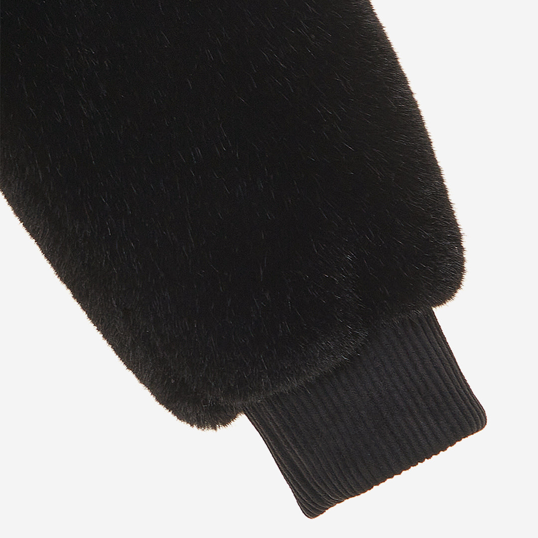 WOMEN'S FAUX FUR LAURENT ZIP-UP JACKET