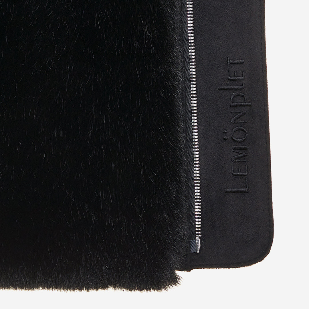 WOMEN'S FAUX FUR LAURENT ZIP-UP JACKET