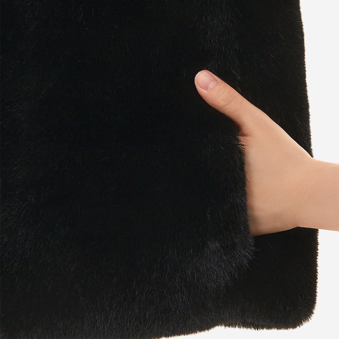 WOMEN'S FAUX FUR LAURENT ZIP-UP JACKET