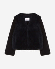 FAUX FUR VAQUIRA SHORT JACKET