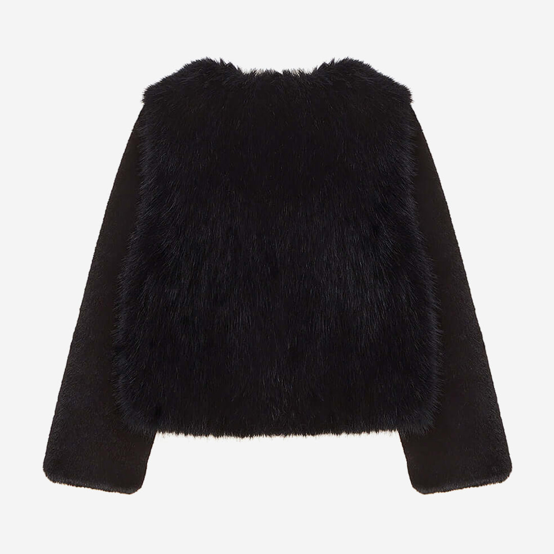 WOMEN'S FAUX FUR VAQUIRA SHORT JACKET