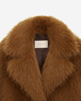 WOMEN'S FAUX FUR KAREN COLLAR JACKET