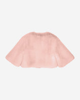 WOMEN'S FAUX FUR MINI LUMI BOLERO JACKET