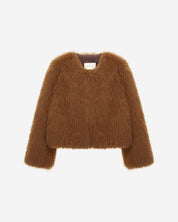 FAUX FUR HORA SHORT JACKET
