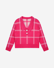 [FINAL SALE] KNIT SUNNY ANGORA V-NECKLINE
