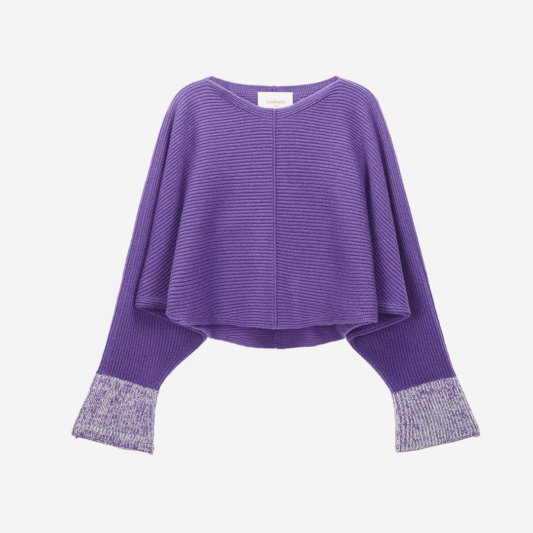 [REFURB] WOMEN'S KNIT POBI BUTTERFLY SLEEVE SWEAT