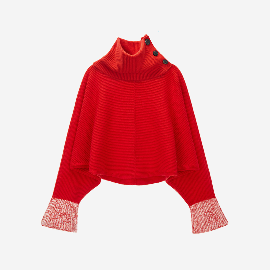[FINAL SALE] レディース ニット POBI バタフライスリーブスウェット