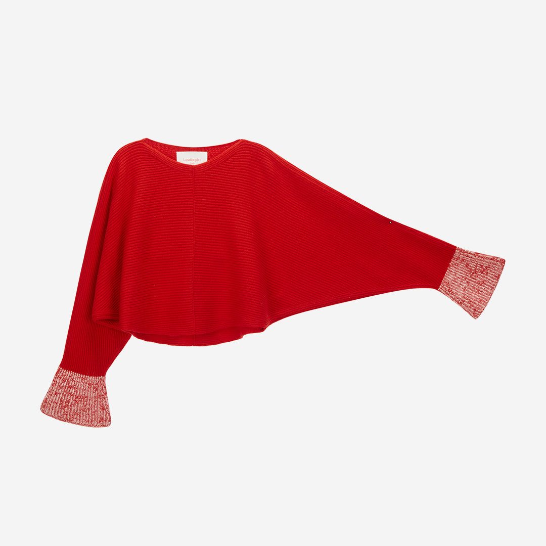 [FINAL SALE] レディース ニット POBI バタフライスリーブスウェット