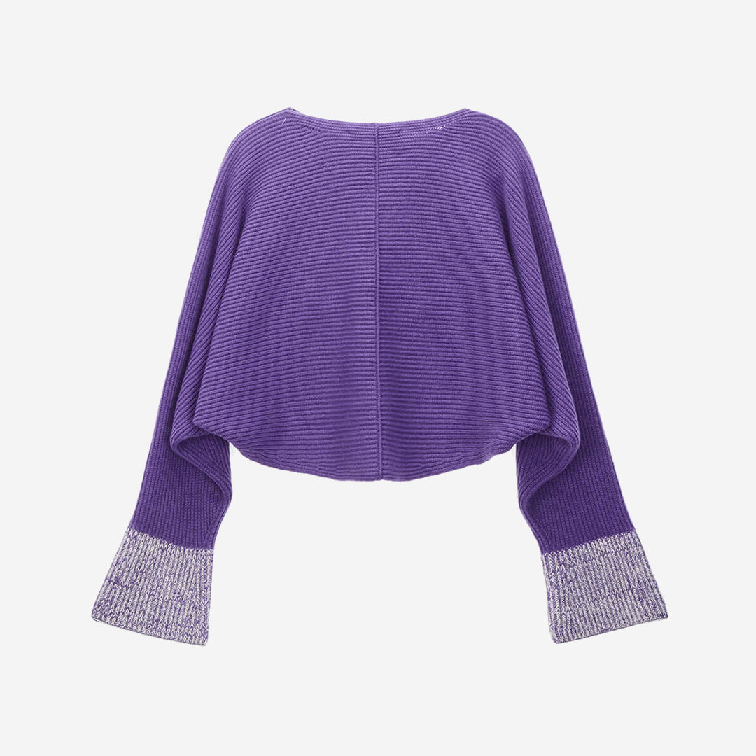 [REFURB] WOMEN'S KNIT POBI BUTTERFLY SLEEVE SWEAT