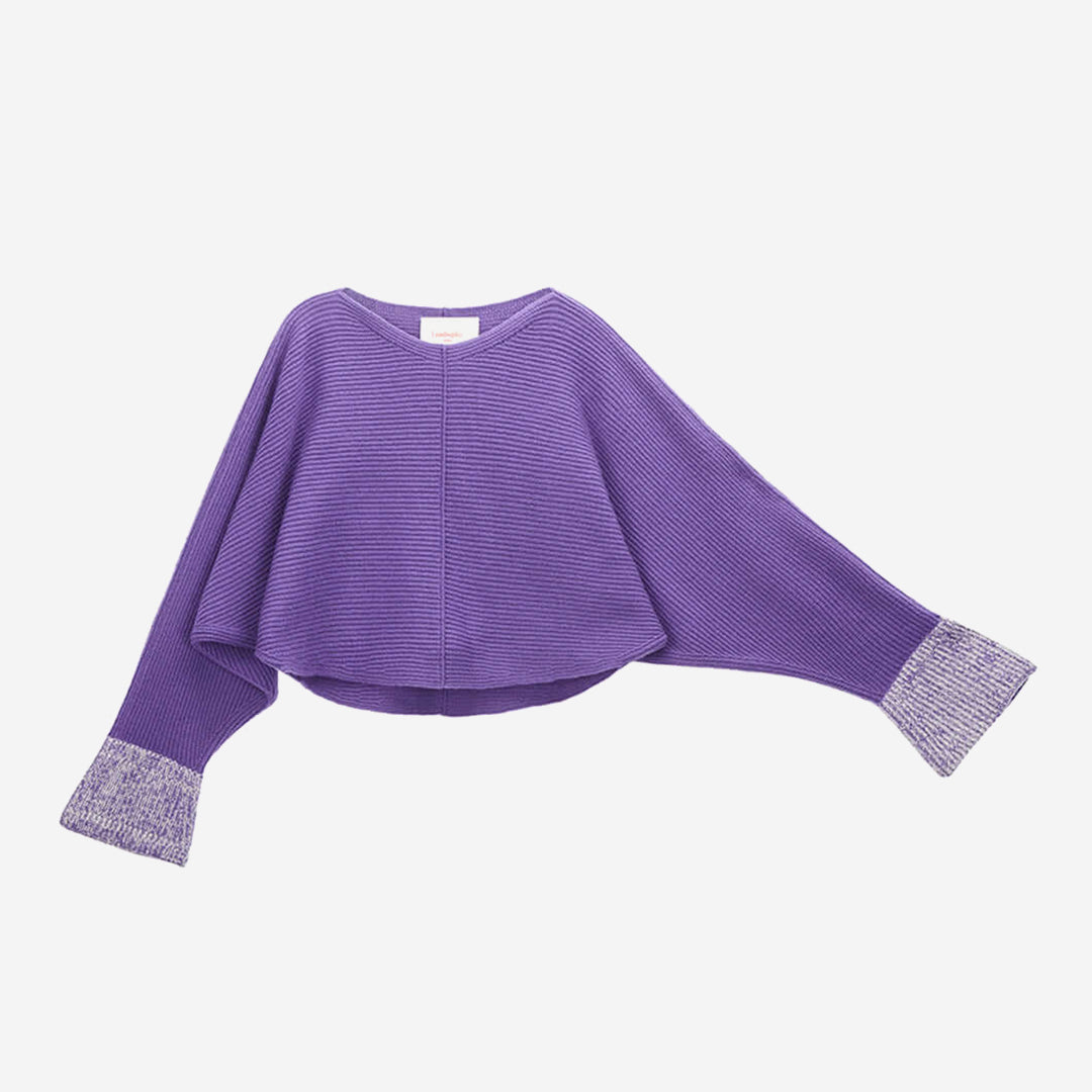 [REFURB] WOMEN'S KNIT POBI BUTTERFLY SLEEVE SWEAT