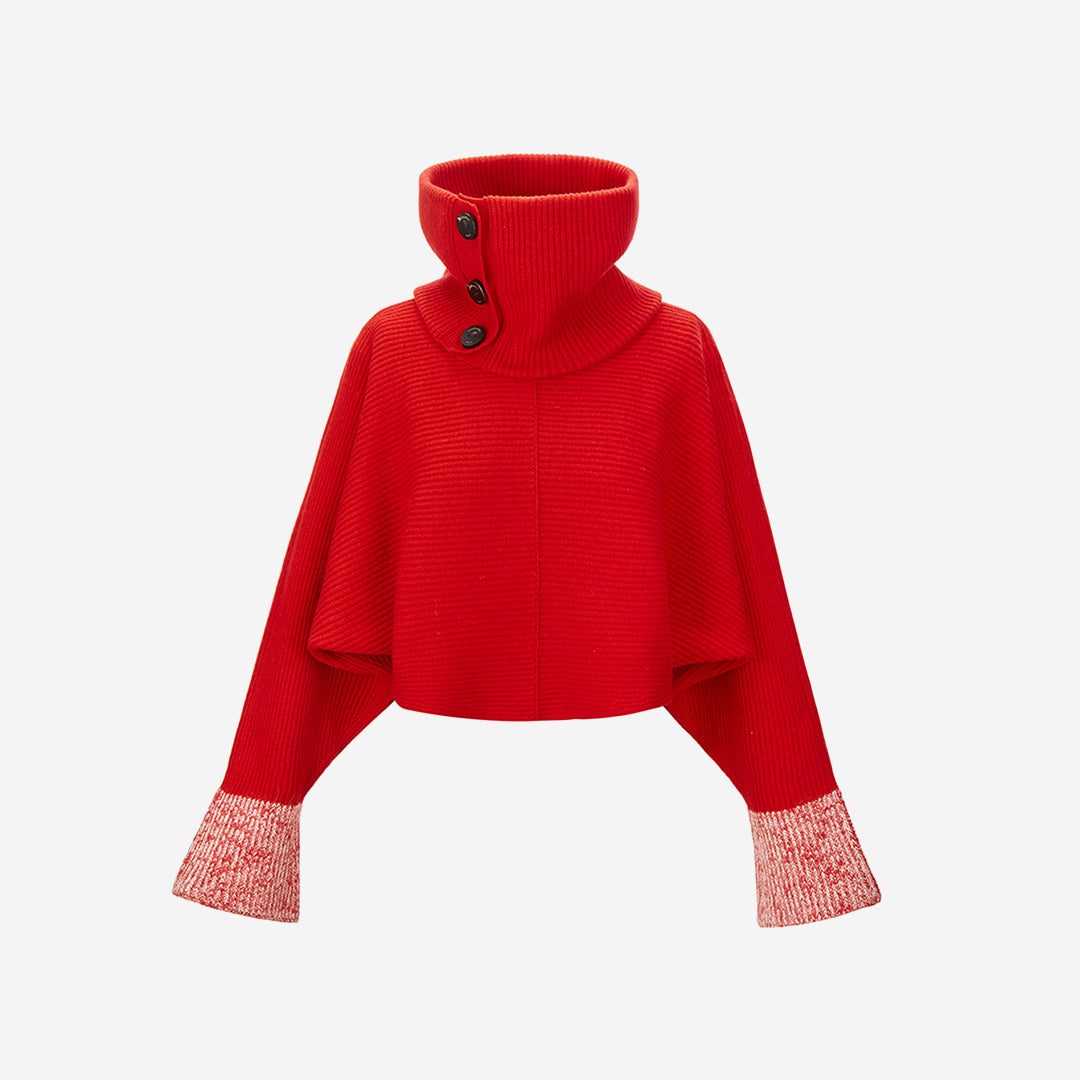 [FINAL SALE] レディース ニット POBI バタフライスリーブスウェット