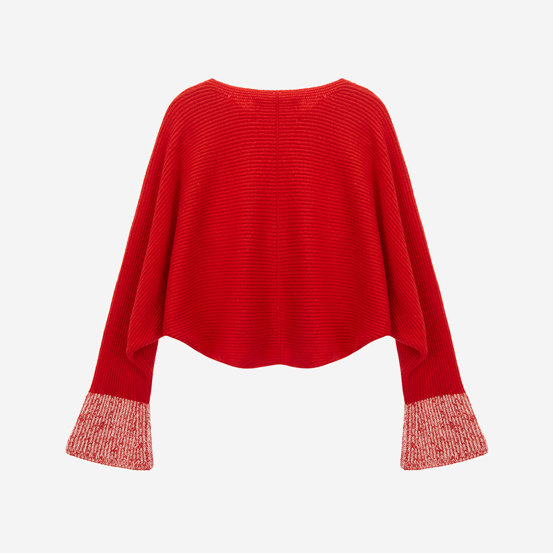 [FINAL SALE] レディース ニット POBI バタフライスリーブスウェット