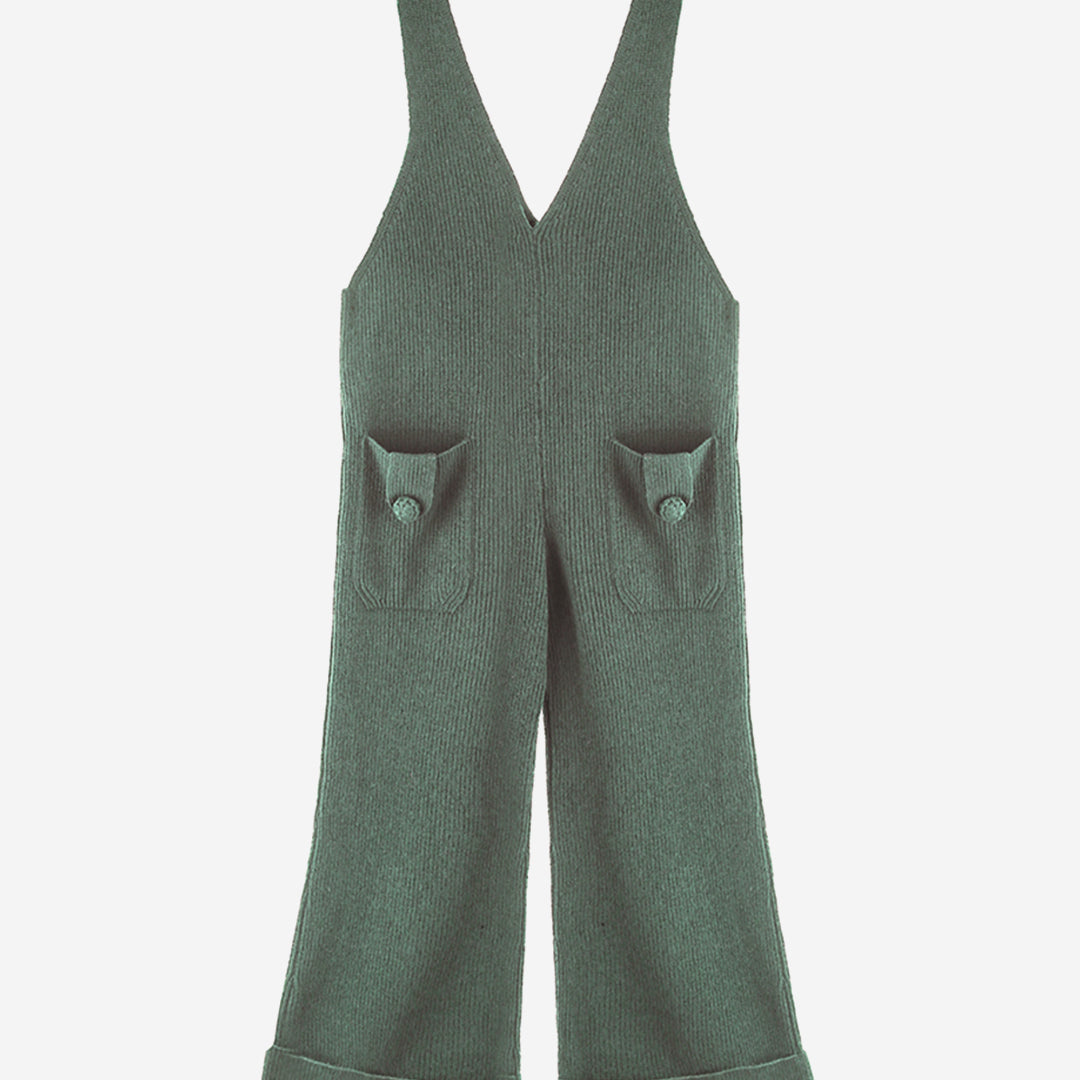 [FINAL SALE] WOMEN'S KNIT LOVE JUMPSUIT