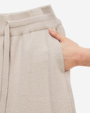 KNIT BEGE PANTS