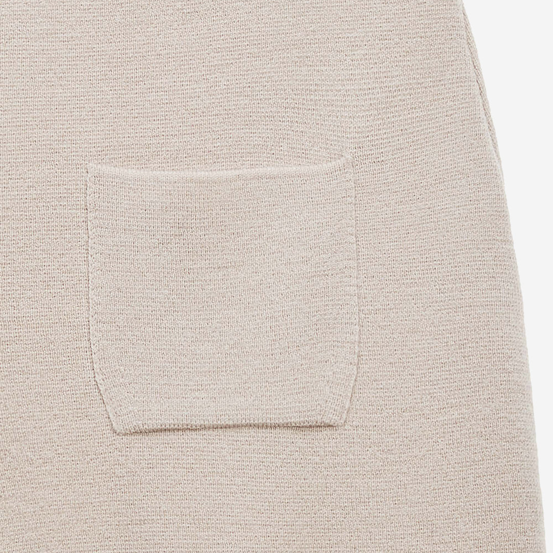 KNIT BEGE PANTS