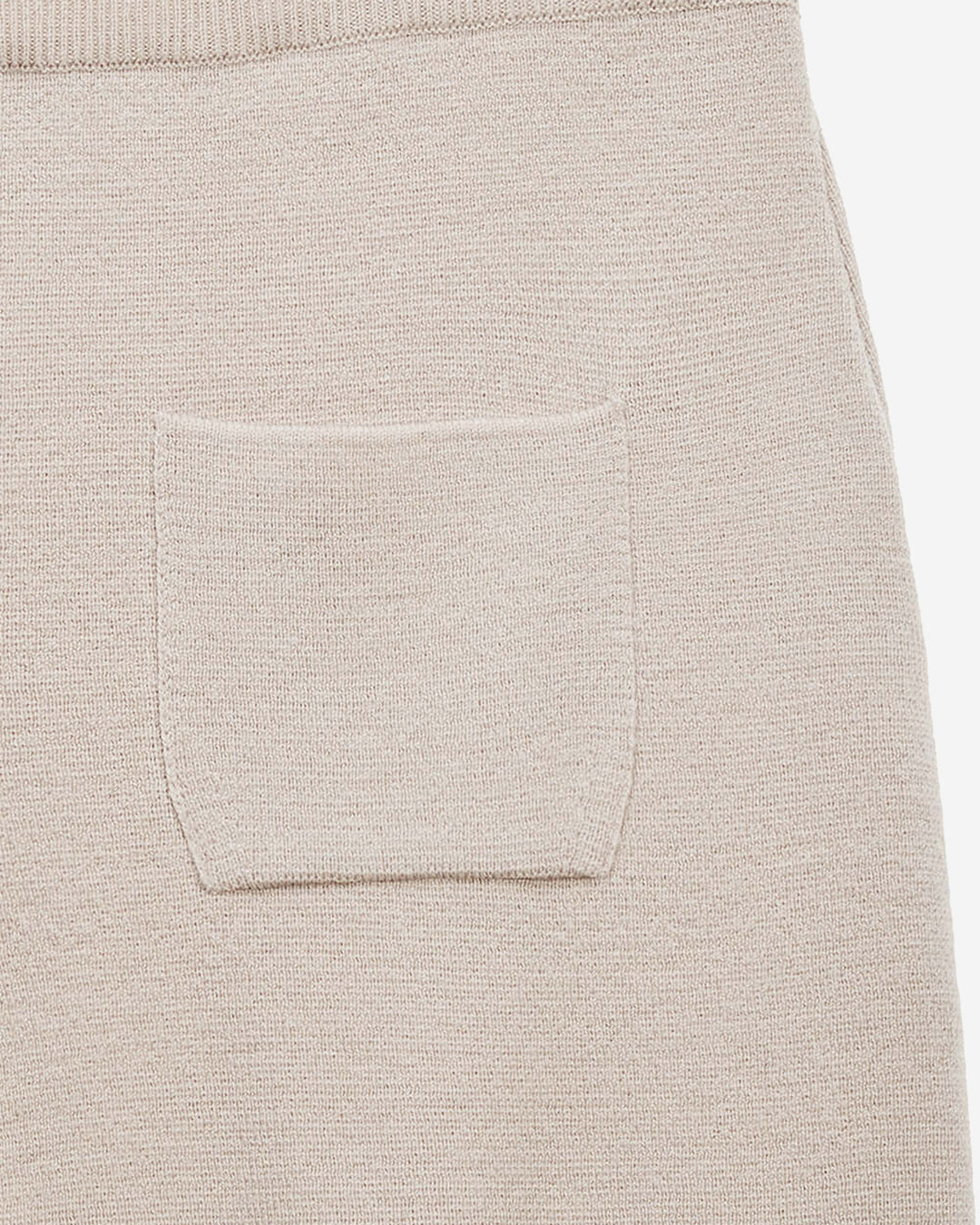 KNIT BEGE PANTS