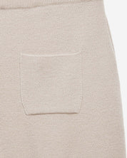 KNIT BEGE PANTS