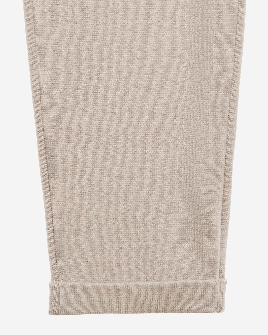 KNIT BEGE PANTS