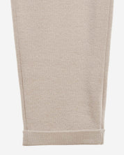 KNIT BEGE PANTS