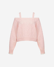 [FINAL SALE] KNIT VIVI RIBBON DETAIL TOP