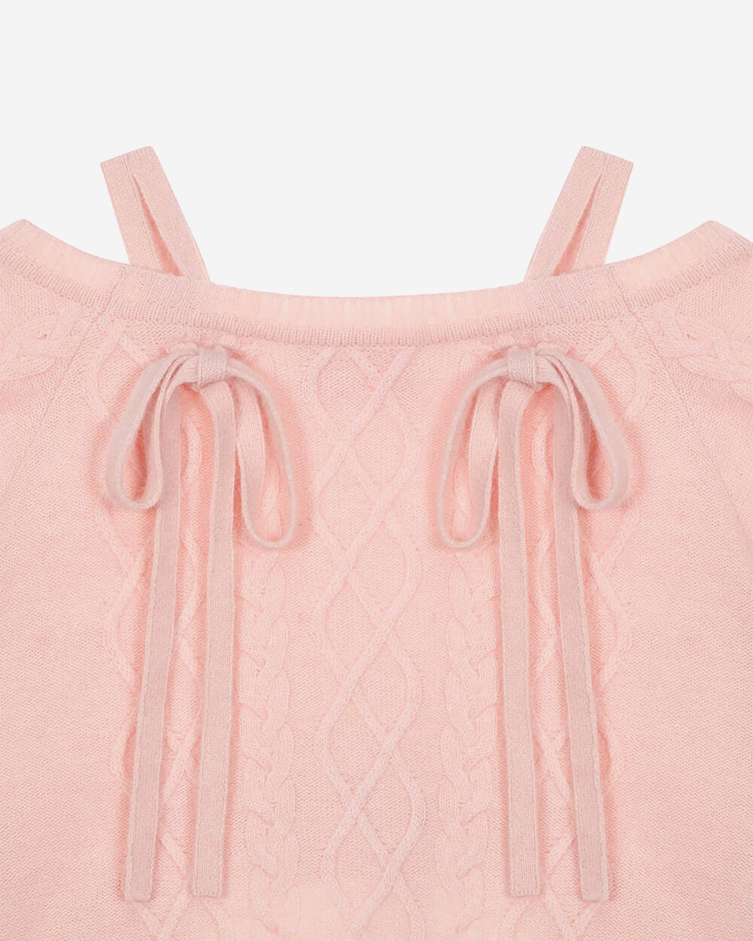 [FINAL SALE] KNIT VIVI RIBBON DETAIL TOP