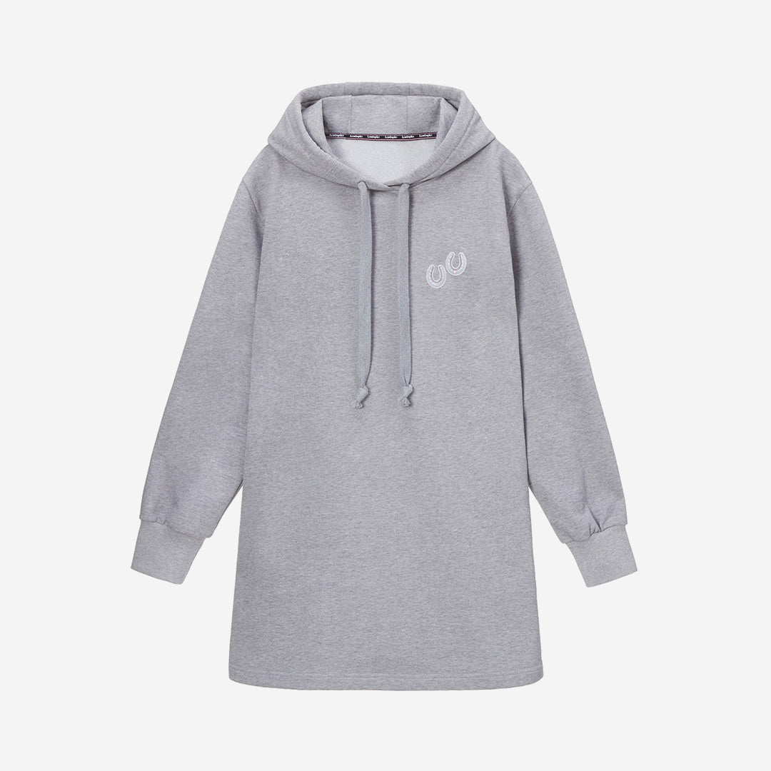 [FINAL SALE] UNDI PRINT HOODED SWEATDRESS