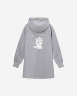 [FINAL SALE] UNDI PRINT HOODED SWEATDRESS