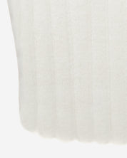 [PRIVATE] FAUX FUR HE-A HOODED PONCHO